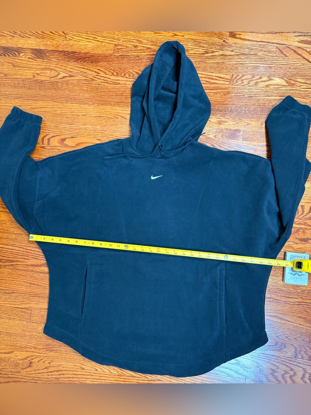 Beautiful Cozy Nike Black Hooded Fleece Pullover Hoodie!!!